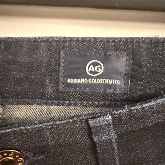 AG Adriano Goldschmied Dark Blue Flare Jeans - Picture 2 of 8